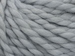 Composition 100% Laine mérinos, Light Grey, Brand Ice Yarns, fnt2-71626