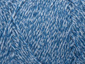 Fiber Content 100% Acrylic, Light Grey, Brand Ice Yarns, Blue, fnt2-71680