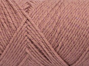 Composition 95% Acrylique, 5% Métallique Lurex, Brand Ice Yarns, Antique Pink, fnt2-71690