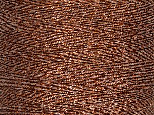 Contenido de fibra 100% Lurex, Brand Ice Yarns, Copper, fnt2-71725 