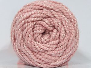 Composition 80% Acrylique, 20% Viscose, White, Light Pink, Brand Ice Yarns, fnt2-71951