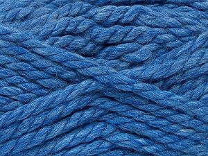Composition 70% Acrylique, 30% Laine, Brand Ice Yarns, Blue, fnt2-71964
