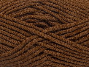 Fiber Content 75% Acrylic, 25% Wool, Brand Ice Yarns, Dark Brown, fnt2-71986 