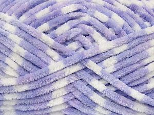 Composition 100% Micro fibre, White, Lilac, Brand Ice Yarns, fnt2-72098