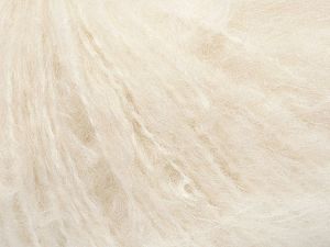 Fiber Content 80% Acrylic, 10% Mohair, 10% Wool, Brand Ice Yarns, Ecru, fnt2-72278