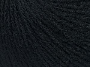 Fiber Content 50% Acrylic, 50% Wool, Brand Ice Yarns, Black, fnt2-72279