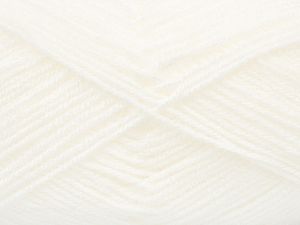 Fiber Content 100% Acrylic, White, Brand Ice Yarns, fnt2-72295