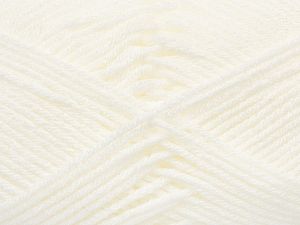 Fiber Content 100% Acrylic, White, Brand Ice Yarns, fnt2-72296