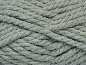 Fiber Content 90% Acrylic, 10% Wool, Light Grey, Brand Ice Yarns, fnt2-72316