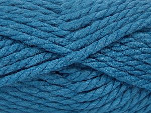 Fiber Content 90% Acrylic, 10% Wool, Jeans Blue, Brand Ice Yarns, fnt2-72318