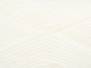 Fiber Content 100% Acrylic, White, Brand Ice Yarns, fnt2-72391