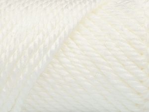 Fiber Content 100% Acrylic, White, Brand Ice Yarns, fnt2-72420