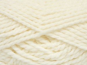 Fiber Content 90% Acrylic, 10% Wool, White, Brand Ice Yarns, fnt2-72566