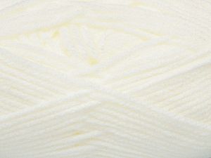 Fiber Content 100% Acrylic, White, Brand Ice Yarns, fnt2-72645
