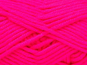 Fiber Content 100% Acrylic, Neon Pink, Brand Ice Yarns, fnt2-72690