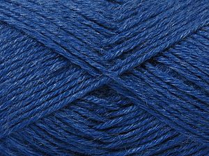 Fiber Content 50% Wool, 50% Acrylic, Jeans Blue, Brand Ice Yarns, fnt2-72832