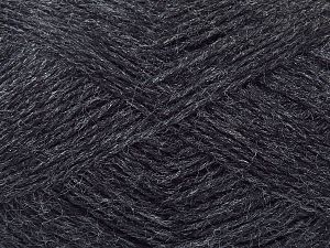 Fiber Content 90% Acrylic, 10% Nylon, Brand Ice Yarns, Anthracite Black, fnt2-72848