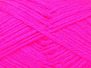 Fiber Content 100% Acrylic, Neon Pink, Brand Ice Yarns, fnt2-72856
