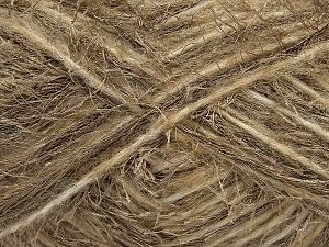 Composition 70% Polyester, 30% Laine, Brand Ice Yarns, Cream, Camel, fnt2-73044