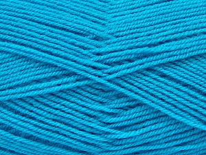 Fiber Content 85% Acrylic, 15% Wool, Brand Ice Yarns, Blue, fnt2-73049