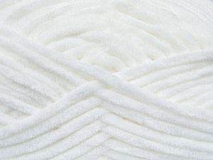 Ä°Ã§erik 100% Mikro Polyester, White, Brand Ice Yarns, fnt2-73470 