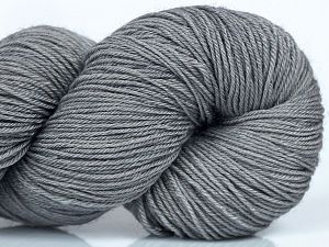 Please note that this is a hand-dyed yarn. Colors in different lots may vary because of the charateristics of the yarn. Machine Wash, Gentle Cycle, Cold Water, Do not Tumble Dry, Dry Flat, Do not Use Softeners. Fiber Content 80% Superwash Merino Wool, 20% Silk, Brand Ice Yarns, Grey, fnt2-73486