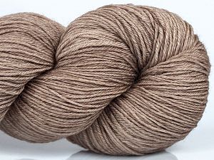 Please note that this is a hand-dyed yarn. Colors in different lots may vary because of the charateristics of the yarn. Machine Wash, Gentle Cycle, Cold Water, Do not Tumble Dry, Dry Flat, Do not Use Softeners. Fiber Content 80% Superwash Merino Wool, 20% Silk, Brand Ice Yarns, Dark Beige, fnt2-73490
