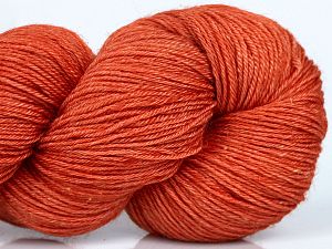 Please note that this is a hand-dyed yarn. Colors in different lots may vary because of the charateristics of the yarn. Machine Wash, Gentle Cycle, Cold Water, Do not Tumble Dry, Dry Flat, Do not Use Softeners. Fiber Content 80% Superwash Merino Wool, 20% Silk, Mandarin, Brand Ice Yarns, fnt2-73498