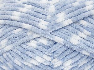 Composition 100% Micro fibre, White, Light Blue, Brand Ice Yarns, fnt2-73509