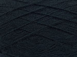 Fiber Content 75% Premium Acrylic, 15% Wool, 10% Mohair, Brand Ice Yarns, Black, fnt2-73629
