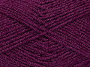 Fiber Content 75% Acrylic, 25% Wool, Purple, Brand Ice Yarns, fnt2-73801