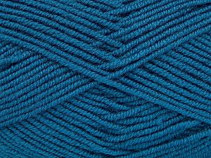 Fiber Content 75% Acrylic, 25% Wool, Jeans Blue, Brand Ice Yarns, fnt2-73806