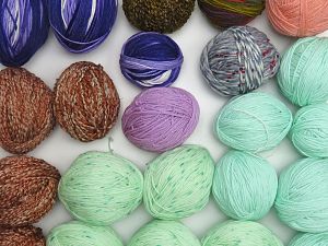 Leftover Yarns In this list; you see most recent 50 mixed lots. <br> To see all <a href=&/mixed_lots/o/4#list&>CLICK HERE</a> (Old ones have much better deals)<hr> Brand Ice Yarns, fnt2-73897