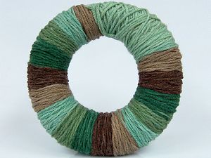 Machine Washable and Dryable Fiber Content 100% Acrylic, Brand Ice Yarns, Green Shades, Brown Shades, fnt2-73927 
