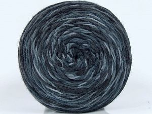 Machine Washable and Dryable Fiber Content 75% Virgin Wool, 25% Polyamide, Brand Ice Yarns, Grey Shades, Black, fnt2-73955