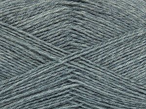 Fiber Content 75% Superwash Wool, 25% Polyamide, Light Grey, Brand Ice Yarns, fnt2-74018