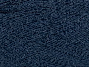 Fiber Content 75% Superwash Wool, 25% Polyamide, Navy, Brand Ice Yarns, fnt2-74022
