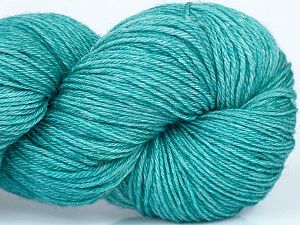 Please note that this is a hand-dyed yarn. Colors in different lots may vary because of the charateristics of the yarn. Machine Wash, Gentle Cycle, Cold Water, Do not Tumble Dry, Dry Flat, Do not Use Softeners. Fiber Content 80% Superwash Merino Wool, 20% Silk, Brand Ice Yarns, Emerald Green, fnt2-74044