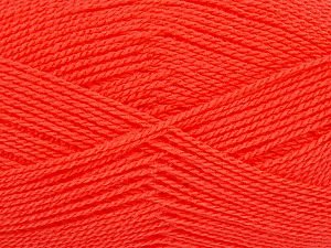 Contenido de fibra 100% AcrÃ­lico, Orange, Brand Ice Yarns, fnt2-74053 