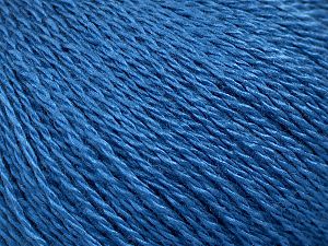 Contenido de fibra 100% Seda, Jeans Blue, Brand Ice Yarns, fnt2-74105 