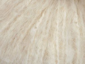 Fiber Content 45% Acrylic, 25% Wool, 20% Mohair, 10% Polyamide, Brand Ice Yarns, Cream, fnt2-74203