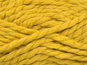 Fiber Content 50% Acrylic, 50% Wool, Yellow, Brand Ice Yarns, fnt2-74254