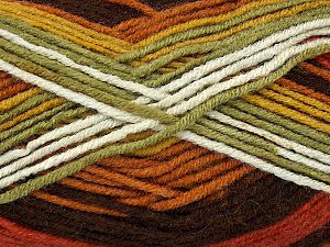Fiber Content 100% Acrylic, Brand Ice Yarns, Green Shades, Gold, Copper, Brown, fnt2-74260