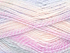 Fiber Content 100% Acrylic, White, Pink Shades, Lilac, Brand Ice Yarns, Grey, fnt2-74391