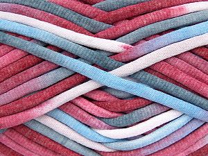 Fiber Content 60% Polyamide, 40% Cotton, Red, Pink Shades, Light Blue, Brand Ice Yarns, Grey, fnt2-74540