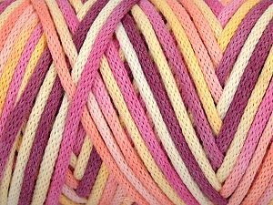 Please be advised that yarns are made of recycled cotton, and dye lot differences occur. Fiber Content 60% Polyamide, 40% Cotton, Yellow, Pink, Orange, Brand Ice Yarns, fnt2-74557