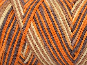 Please be advised that yarns are made of recycled cotton, and dye lot differences occur. Composition 80% Coton, 20% Polyamide, Yellow, Orange, Brand Ice Yarns, Brown Shades, fnt2-74593