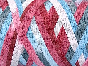 Composition 60% Coton, 40% Viscose, Red, Pink Shades, Light Blue, Brand Ice Yarns, Grey, fnt2-74624