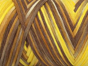 Please be advised that yarns are made of recycled cotton, and dye lot differences occur. Contenido de fibra 80% AlgodÃ³n, 20% Poliamida, Yellow Shades, Brand Ice Yarns, Camel Shades, fnt2-74636 