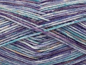 Fiber Content 100% Acrylic, White, Turquoise, Lilac Shades, Brand Ice Yarns, Camel, fnt2-74726